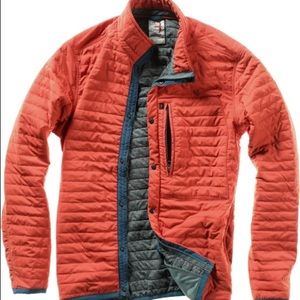 Relwen Windzip Jacket Dark Orange Size Large